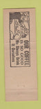 Matchbook Cover - Oaks Motel Restaurant Rosedale VA