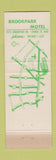 Matchbook Cover - Brookpark Motel Cleveland OH