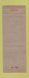 Matchbook Cover - Derrickson Hotels Charleston Wheeling WV New Bern NC