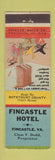 Matchbook Cover - Fincastle Hotel VA Hillbilly