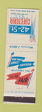 Matchbook Cover - 42 St Cafeteria New York City 1964 World's Fair