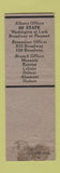 Matchbook Cover - Commercial Bank and Trust Albany NY WEAR