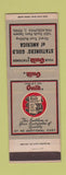 Matchbook Cover - Guild Stationer Stationary Philadelphia PA