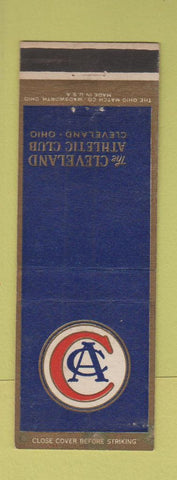 Matchbook Cover - Cleveland Athletic Club OH
