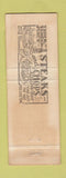 Matchbook Cover - Prime Broiler El Toro Room Montesano WA