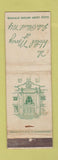 Matchbook Cover - Hotel Marcy Lake Placid NY WEAR