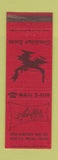 Matchbook Cover - Adolfo's Italian Restaurant Seattle WA