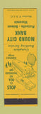 Matchbook Cover - Mound City Bank Platteville Belmont WI
