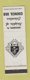 Matchbook Cover - Knights of Columbus Harrisburg PA