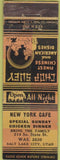 Matchbook Cover - New York Cafe Salt Lake City American Match
