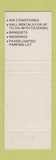 Matchbook Cover - Knights of Columbus St Francis Farmington MI