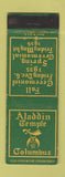 Matchbook Cover - Alladin Shriners Temple Columbus OH 1936 WEAR