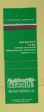 Matchbook Cover - Restaurant Pub O'Toole Boucherville QC
