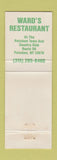 Matchbook Cover Erin's Isle Restaurant Irish Pub Brasher Falls NY Naples FL WEAR