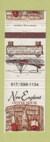 Matchbook Cover - New England Oyster House Lynnfield MA