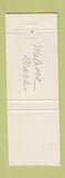 Matchbook Cover - New England Oyster House Lynnfield MA