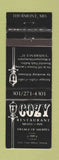 Matchbook Cover - Cozy Restaurant Thurmont MD WEAR