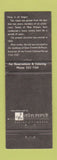 Matchbook Cover - Court of Two Sisters New Orleans LA WORN