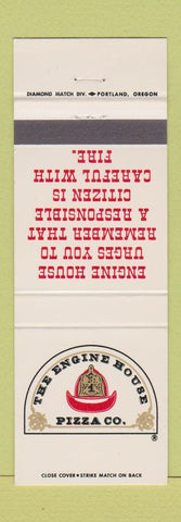 Matchbook Cover - Engine House Pizza Portland OR