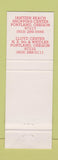 Matchbook Cover - Engine House Pizza Portland OR