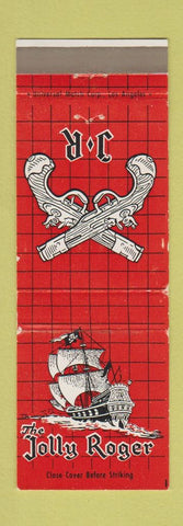 Matchbook Cover - The Jolly Roger Waikiki Santa Ana Costa Mesa CA WEAR