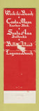Matchbook Cover - The Jolly Roger Waikiki Santa Ana Costa Mesa CA WEAR