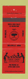 Matchbook Cover - San Dar Smorgasbord Bellville OH golf