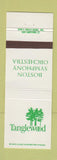 Matchbook Cover - Tanglewood Boston MA Symphony Orchestra