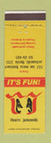 Matchbook Cover - Theatre Jacksonville FL Community Theatre