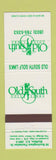 Matchbook Cover - Old South Golf Links Bluffton SC
