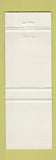 Matchbook Cover - Country Club Golf NO TOWN Canada WEAR