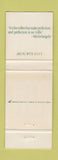 Matchbook Cover - Saddlebrook Golf Tennis Resort Tampa FL WEAR