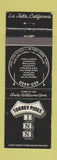 Matchbook Cover - Torrey Pines Inn Golf La Jolla CA