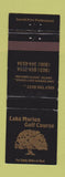 Matchbook Cover - Lake Marion Golf Course Santee SC WEAR