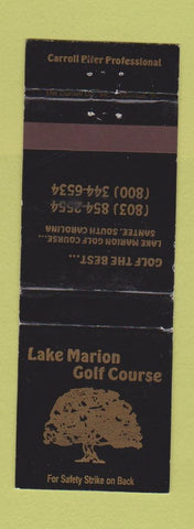 Matchbook Cover - Lake Marion Golf Course Santee SC WEAR