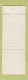 Matchbook Cover - Bluebeard Show San Gabriel CA