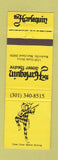 Matchbook Cover - The Harlequin Rockville MD Dinner Theatre WEAR