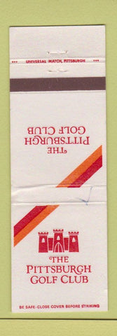 Matchbook Cover - Pittsburgh Golf Club PA WEAR
