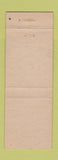 Matchbook Cover - Pete McMillan Furniture Drexel Simmons Jacksonville NC