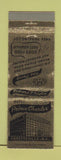 Matchbook Cover - Hotel Prince Charles Fayetteville NC
