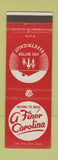 Matchbook Cover - North Carolina NC Power Electricity Reddy Kilowatt
