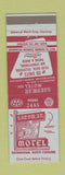 Matchbook Cover - Sandman Motel Rockingham NC