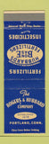 Matchbook Cover - Rogers Hubbard Fertilizer Insecticide Portland CT