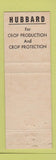 Matchbook Cover - Rogers Hubbard Fertilizer Insecticide Portland CT