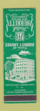 Matchbook Cover - Hotel Burritt New Britain CT