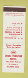 Matchbook Cover - Connecticut Turnpike Motel Milford CT