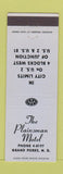 Matchbook Cover - Plainsman Motel Grand Forks ND