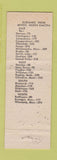 Matchbook Cover - Speedway Motel Minot ND