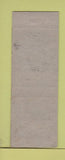 Matchbook Cover - Trail Motel Gettysburg SD low phone #