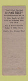 Matchbook Cover - Pine Rest Inn Cabins Hill City SD